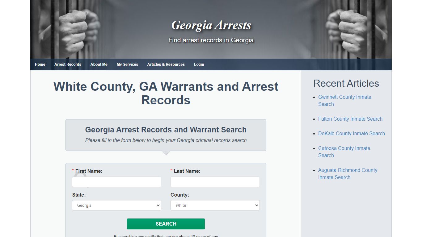 White County, GA Warrants and Arrest Records - Georgia Arrests